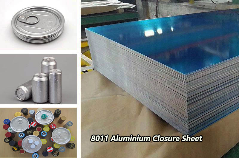 8011 Aluminum for Closure Sheet