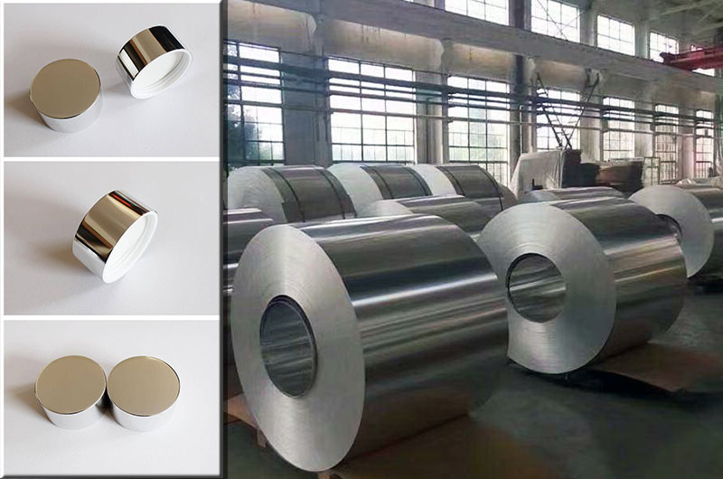 1060 1070 8011 Aluminum Sheet Coil for Cosmetic Bottle Cap