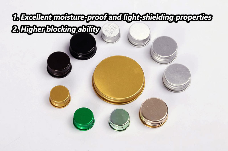 Characteristics of aluminum bottle caps