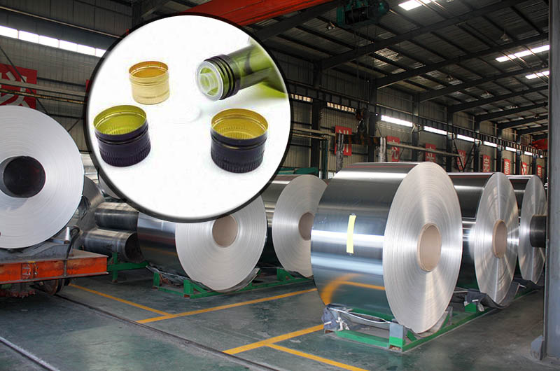 8011 Aluminum Sheet Coil for Olive Oil Aluminum Caps