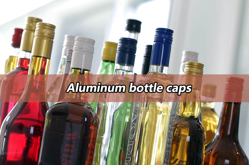 wine bottle packaging favor aluminum bottle caps